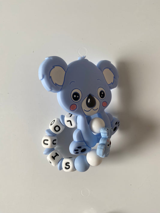 Anneau de dentition simple blue koala